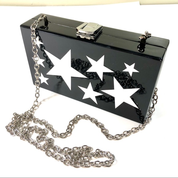 Nordstrom Handbags - Women Nordstrom star box chain clutch